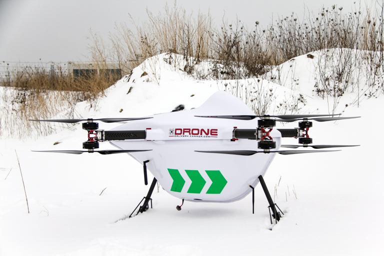 Canadian Engineers Test Drone Delivery Over Remote Lakes
